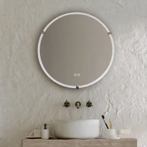 Espelho Redondo Led Desembaciador Hp Sagitta Acrilico