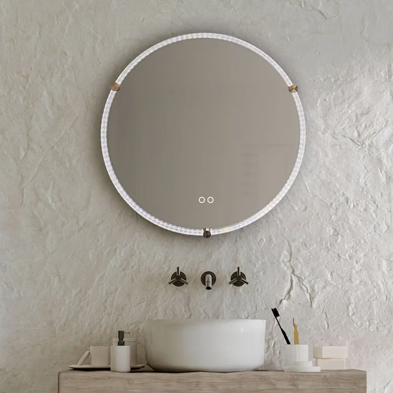 Espelho Redondo Led Desembaciador Hp Sagitta Acrilico